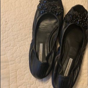 Vera Lang Lavender Basic flat toe out shoes.